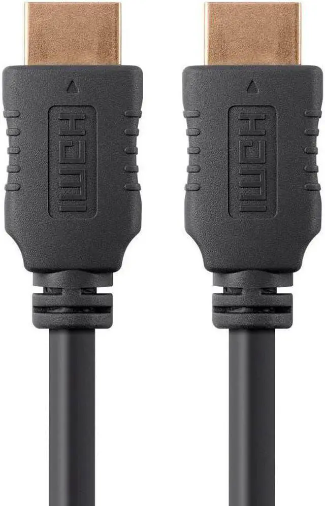 Main image of Monoprice HDMI Cable - 1.5 Feet - Black | High Speed, 4K@60Hz, HDR, 18Gbps, YUV 4:4:4, 28AWG, Compatible with HD TV and More - Select Series