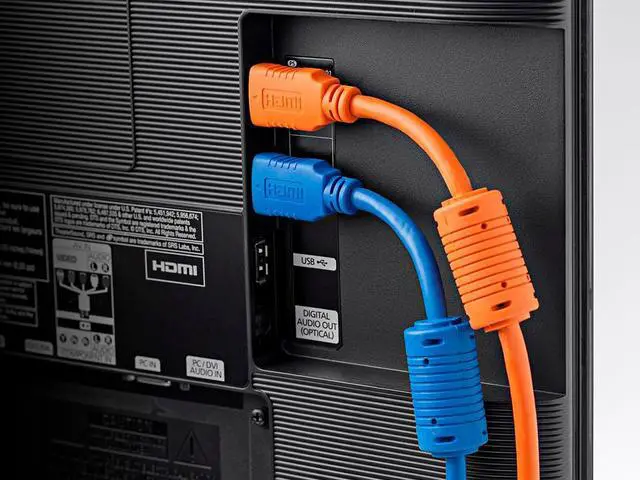 Alt view image 9 of 20 - Monoprice HDMI Cable - 1.5 Feet - Black | High Speed, 4K@60Hz, HDR, 18Gbps, YUV 4:4:4, 28AWG, Compatible with HD TV and More - Select Series