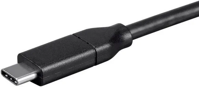 Alt view image 5 of 6 - Monoprice USB C to USB A 2.0 Cable - 2 Meters (6.6 Feet) - Black | Fast Charging, High Speed, 480Mbps, 3A, 26AWG, Type C, Compatible with Samsung Galaxy and More - Essentials Series