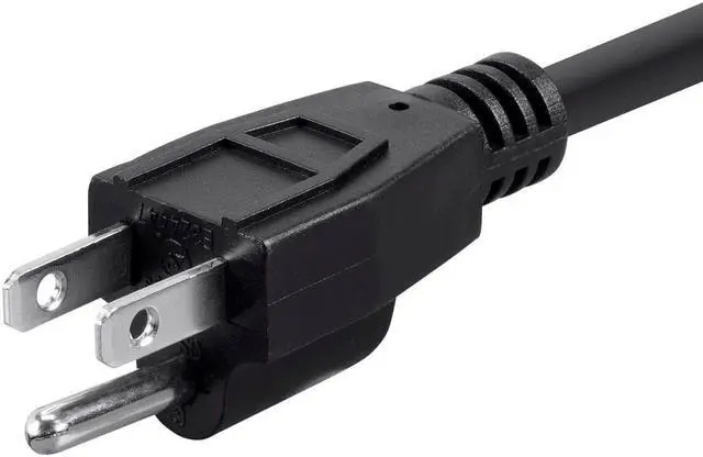 Alt view image 4 of 8 - Monoprice Pro Power Cable - 1.5 Feet | 16 AWG NEMA 5-15P to powerCON Connector - Stage Right