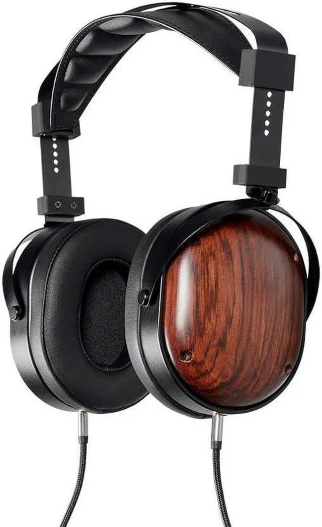 Alt view image 2 of 6 - Monoprice Monolith M565C Over Ear Planar Magnetic Headphones - Black/Wood With 106mm Driver, Closed Back Design, Comfort Ear Pads For Studio/Professional