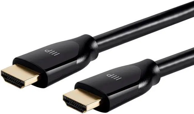 Alt view image 2 of 17 - Monoprice HDMI Cable - 25 Feet - Black | Certified Premium, High Speed, 4K@60Hz, HDR, 18Gbps, 24AWG, YUV 4:4:4, Compatible with UHD TV and More