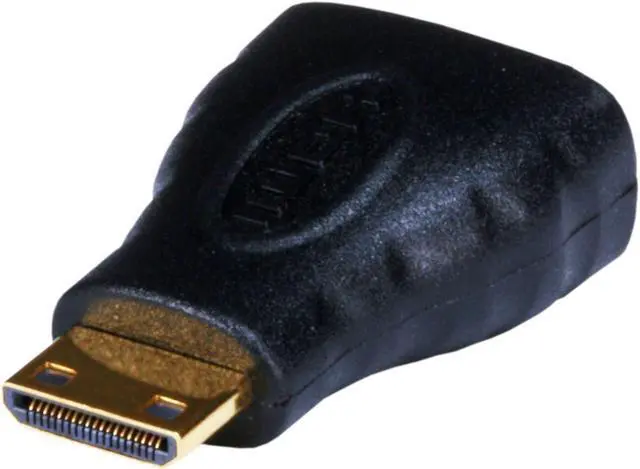 Alt view image 4 of 6 - Monoprice HDMI Mini Connector Male to HDMI Connector Female Adapter, Compatible for DSLR Camera, Laptop, Camcorder, Graphics Video Card