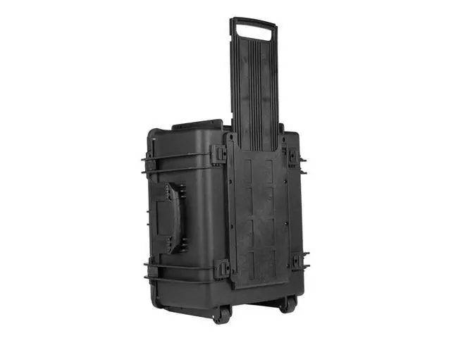 Alt view image 3 of 12 - Monoprice Weatherproof Hard Case - 26" x 20" x 14" With Wheels and Customizable Foam, IP67 Level Dust And Water Protection