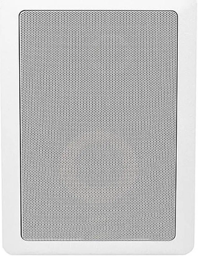 Alt view image 2 of 6 - Monoprice 3-Way Aramid Fiber In-Wall Speakers - 6.5 Inch (Pair) Titanium Silk Dome Tweeters - Caliber Series