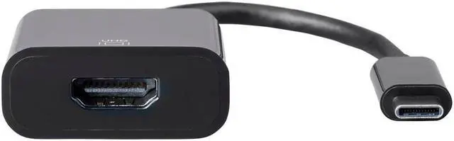 Alt view image 7 of 8 - Monoprice USB-C to HDMI Adapter 4K at 60Hz  UHD  Black - Select Series