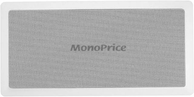 Alt view image 2 of 9 - Monoprice Aramid Fiber In-Wall Center Channel Speaker - Dual 5.25 Inch (Single) With Titanium Tweeters - Caliber Series