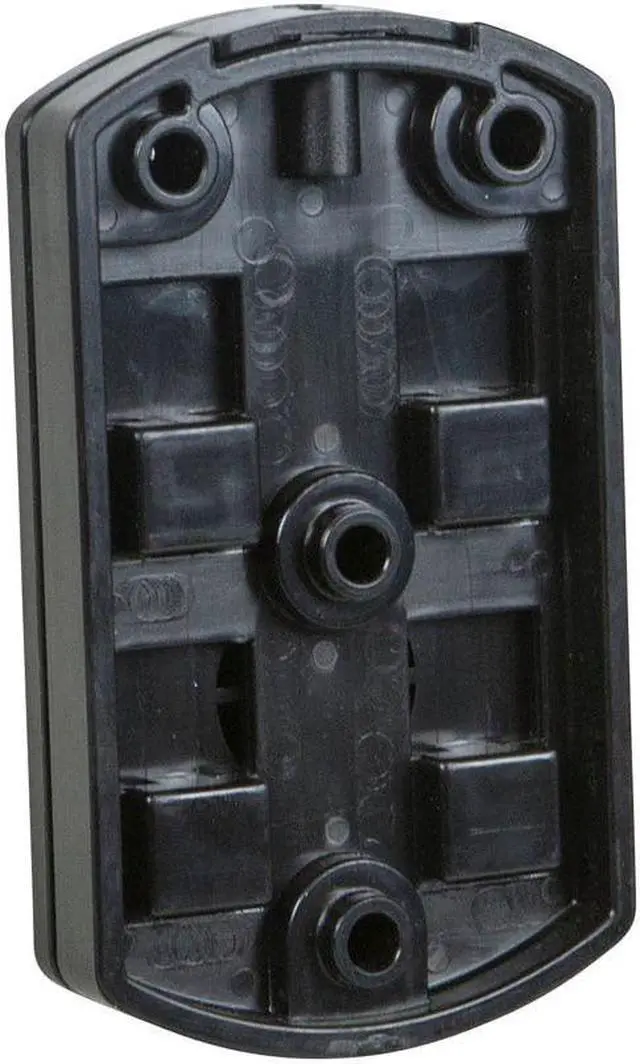 Alt view image 3 of 9 - Monoprice Low Profile 22 lb. Capacity Speaker Wall Mount Brackets (Pair), Black