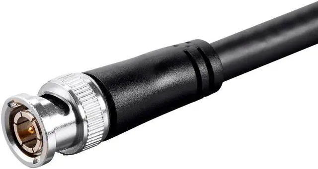 Alt view image 2 of 8 - Monoprice HD-SDI RG6 BNC Cable - 1.5 Feet - Black | For Use In HD-Serial Digital Video Transfer, Mobile Apps, HDTV Upgrades, Broadband Facilities - Viper Series