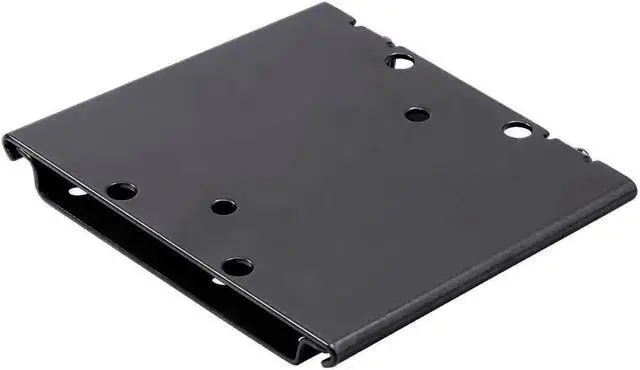 Alt view image 8 of 13 - Monoprice Titan Series Fixed Mini Wall Mount For Small 13" - 27" Inch TVs Displays, Max 66 LBS. 75x75 to 100x100, Silver, RoHS Compliant