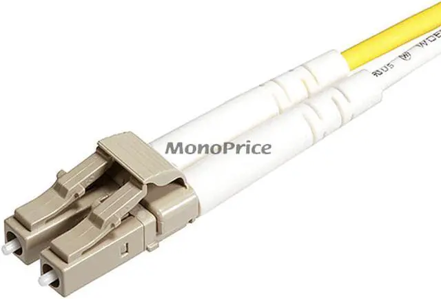 Alt view image 3 of 5 - Monoprice Fiber Optic Cable - 5 Meter - Orange | LC to ST OM1, 62.5/125 Type, Multi Mode, Duplex