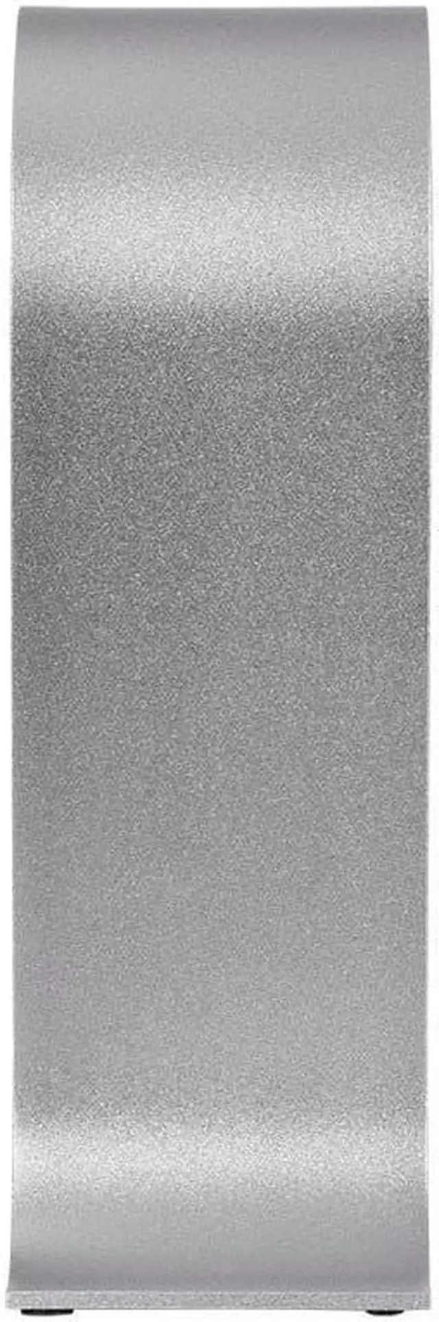 Alt view image 5 of 11 - Monoprice Headphone Stand - Silver, Full Aluminum Construction, Solid And Stable, Fits Most Headphones