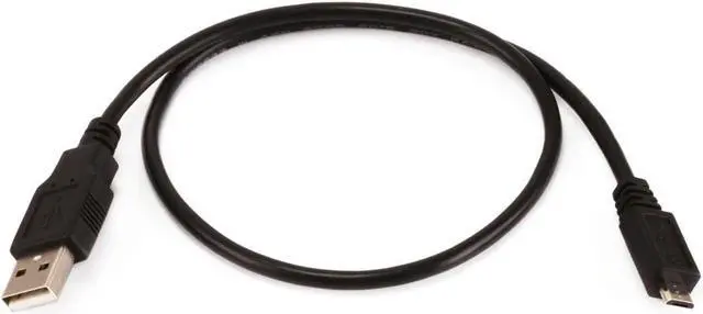 Main image of Monoprice USB Cable - 1.5 Feet - Black | Micro USB / Micro-B 2.0 A Male to 5pin Male 28/28AWG compatible with Samsung Galaxy , Note , Android, LG , HTC One,Nexus, Tablets and More!