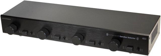Monoprice Dual Source 4-Channel A/B Speaker Selector With Volume