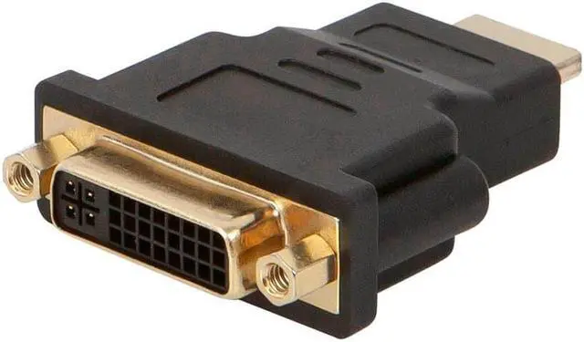 Alt view image 6 of 20 - Monoprice HDMI Male to DVI-D Female Adapter HDMI Male to DVI-D Single Link Female Adapter