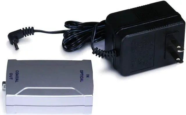 Alt view image 5 of 5 - Monoprice S/PDIF (Toslink) Digital Optical to Digital Coaxial (RCA) Audio Converter