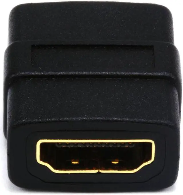 Alt view image 2 of 16 - Monoprice HDMI Coupler (Female to Female) Gold Plated, HDMI Cable Extension Connector