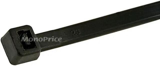 Alt view image 2 of 9 - 11-inch Cable Tie, 100pcs/Pack, 50 lbs Max Weight - Black