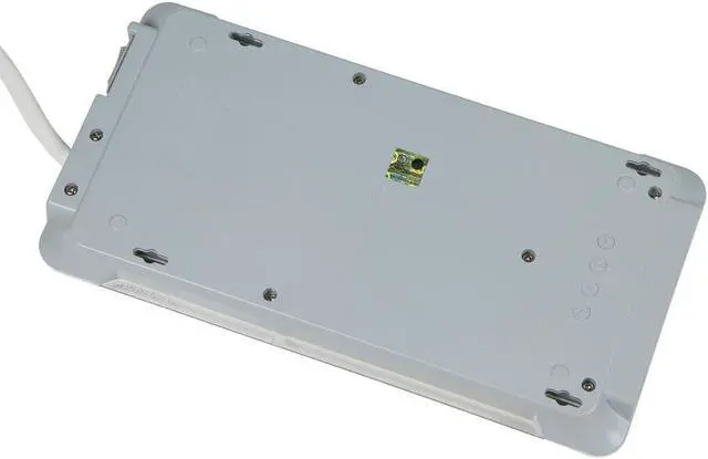 Alt view image 9 of 14 - Monoprice 12 Outlet Power Surge Protector with 2 Built-In USB Charger Ports - 4320 Joules, 6ft Cord