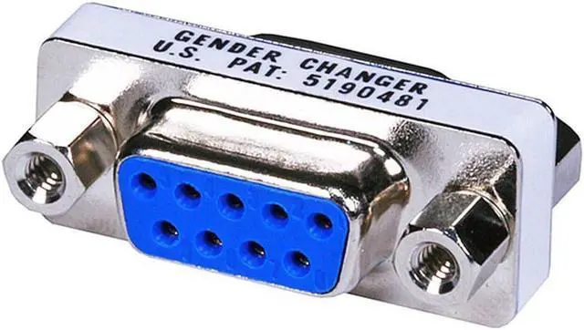 Main image of Monoprice DB9 Female/Female Mini Gender Changer