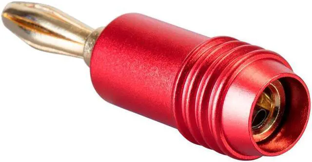 Alt view image 5 of 6 - Monoprice 5 Pair Affinity Series 24k Gold Speaker Banana Plug