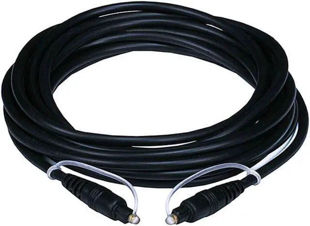 Main image of Monoprice S/PDIF (Toslink) Digital Optical Audio Cable - 15 Feet | Gold Plated Ferrule,Molded Strain Relief
