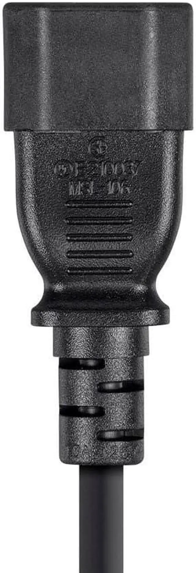 Alt view image 6 of 6 - Monoprice Inc. Power Adapter Cord Cable-Black 6Ft