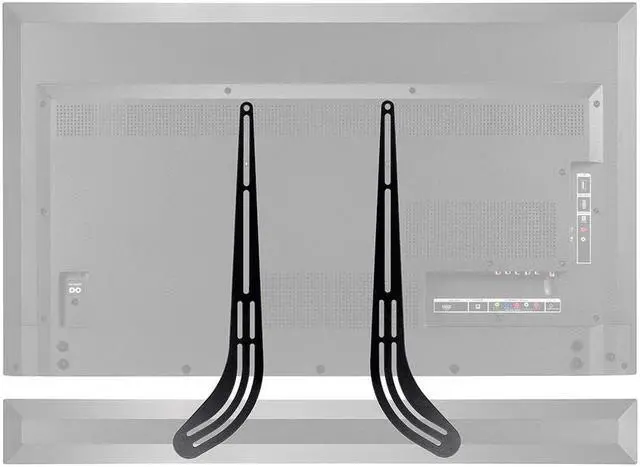 Alt view image 2 of 13 - Monoprice Universal Floating Soundbar Mount Bracket for Freestanding or Wall Mounted 23in to 55in TVs, VESA Patterns fro