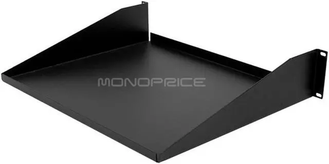Alt view image 3 of 9 - Monoprice Single Sided Shelf, 3.5(H) x 14.5(D) x 19(W), 50 lbs.