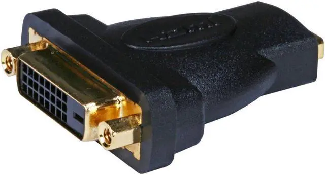 Alt view image 6 of 11 - Monoprice HDMI Female to DVI-D Female Adapter HDMI Female to DVI-D Single Link Female Adapter