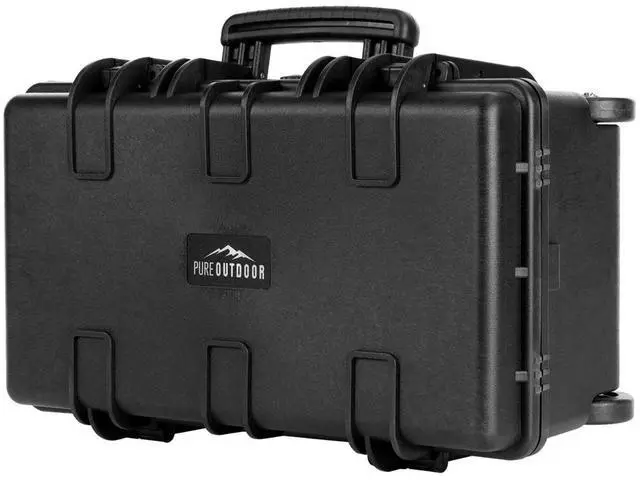 Main image of Monoprice Weatherproof Hard Case - 22in x 14in x 10in With Customizable Foam, Shockproof, IP67, Customizable Name Plate
