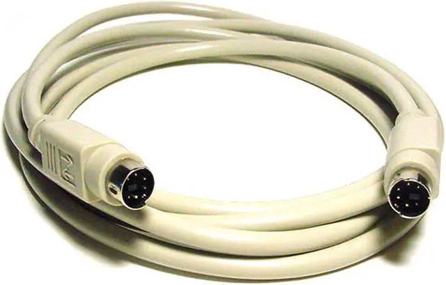 Main image of Monoprice 25Ft Ps/2 Mdin-6 Male To Male Cable