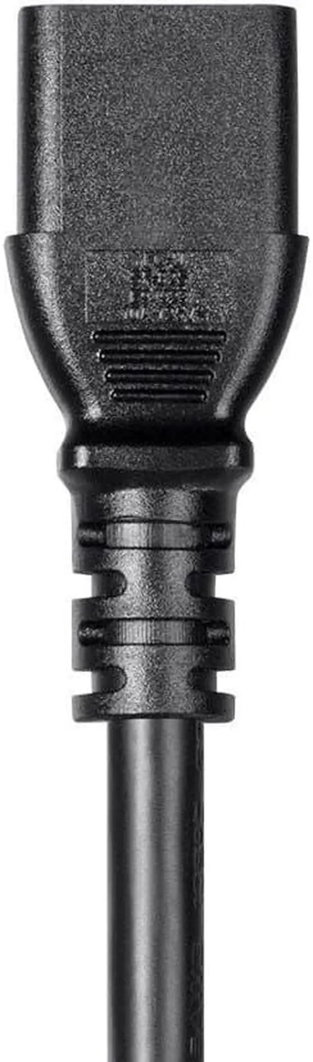 Alt view image 6 of 6 - Monoprice 3ft 14AWG Power Cord for PDU, 15A (IEC-320-C13 to IEC-320-C20)