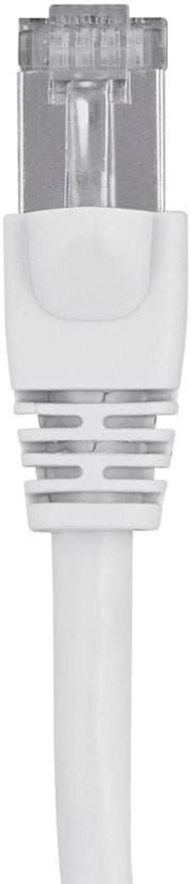 Alt view image 2 of 8 - Monoprice Cat6A Ethernet Patch Cable - 20 Feet - White | Network Internet Cord - RJ45, 550Mhz, STP, Pure Bare Copper Wire, 10G, 26AWG