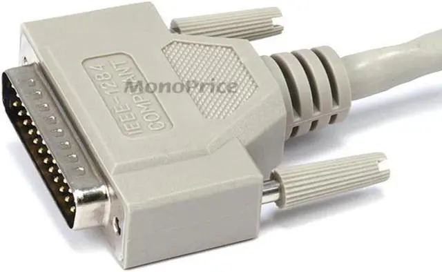 Alt view image 2 of 3 - Monoprice IEEE 1284 Cable - 6 Feet - DB25 Male/CN36 Male 18PR