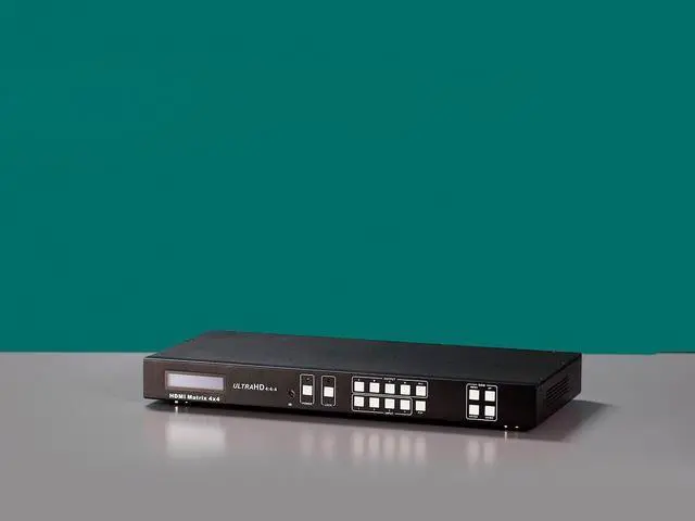 Alt view image 15 of 20 - Monoprice Blackbird 4K 4x4 HDMI Matrix HDR 18Gbps 4K@60Hz YCbCr 4:4:4 HDCP 2.2