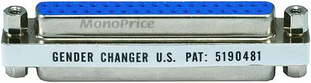 Main image of Monoprice DB37 Female/Female Mini Gender Changer