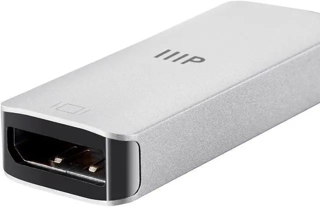 Alt view image 4 of 6 - Monoprice USB-C DisplayPort Adapter 4K DisplayPort - Aluminum Body, Compact, Plug and Play - Consul Series