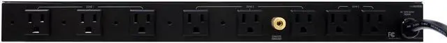 Alt view image 7 of 8 - Stage Right by Monoprice 15A Power Conditioner and Sequencer with 8 Outlets and 3 Zones