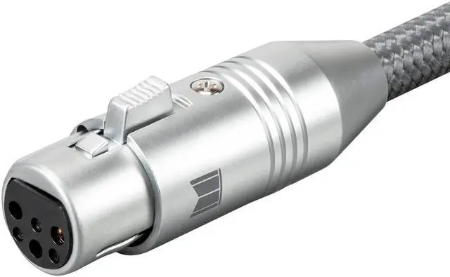 Alt view image 4 of 6 - Monoprice Monolith XLR Balanced Audio Cable - 1 Meter, With 24K Gold Plated Connectors, Oxygen Free Copper , Professional, Premium Home Audio