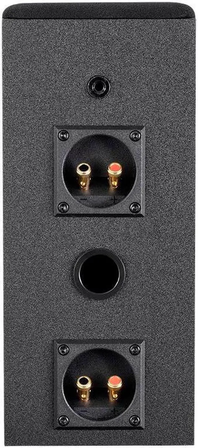 Alt view image 5 of 13 - Monoprice Premium Immersive Satellite Speakers - Black (Pair) With 3Inch woofer, 3/4Inch Aluminum Dome & 100 Watt Input Power