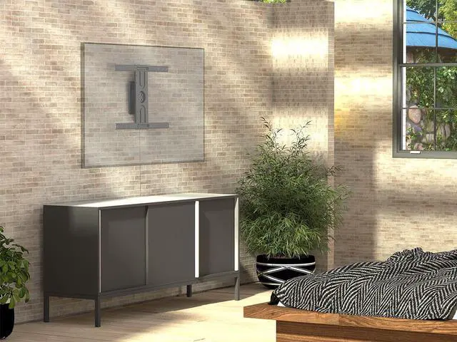 Alt view image 6 of 14 - Monoprice TV Wall Mount Bracket - 360 Degree, Fixed, For TVs 37in to 70in,  Max Weight 110lbs, VESA Patterns Up to 600x400  Rotating