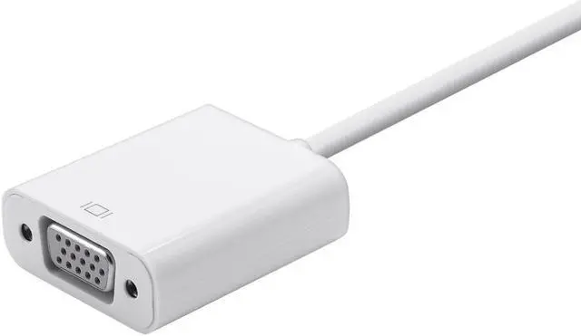 Alt view image 3 of 8 - Monoprice DisplayPort 1.2a to VGA Active Adapter - White