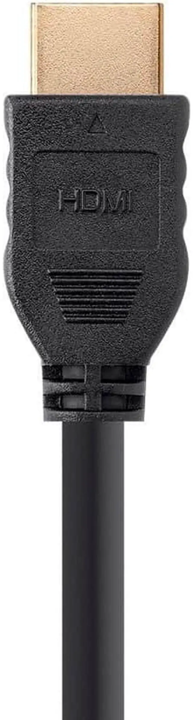 Alt view image 4 of 4 - Monoprice HDMI Cable - 8 Feet - Black (5 pack) No Logo, High Speed, 4K@60Hz, HDR, 18Gbps, YCbCr 4:4:4, 30AWG, CL2, Compatible with UHD TV and More - Commercial Series