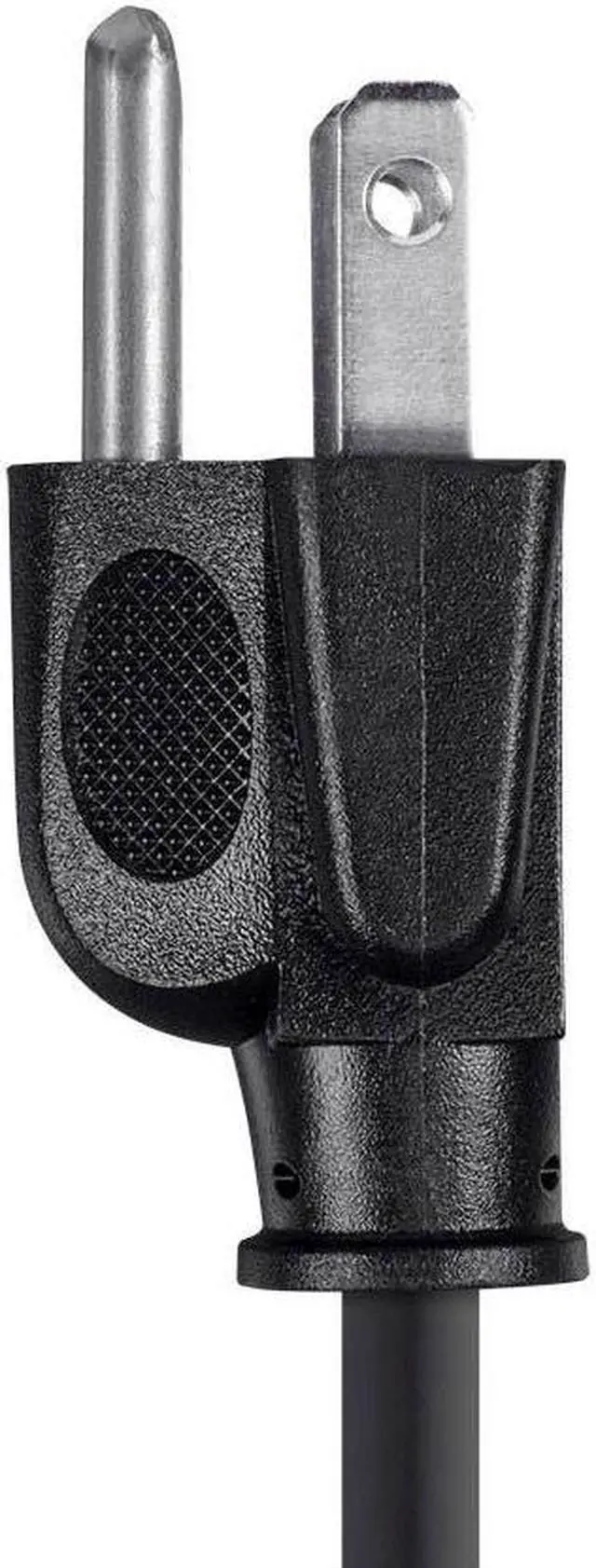 Alt view image 5 of 6 - Monoprice 3-Prong Power Cord - 3 Feet - Black (6 Pack) NEMA 5-15P to IEC 60320 C13, 18AWG, 10A, 125V, Works With Most Pcs, Monitors, Scanners, & Printers