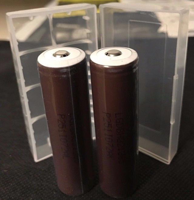 Batteria 18650 hg2 Brown 3000mah 20a - Flat Top