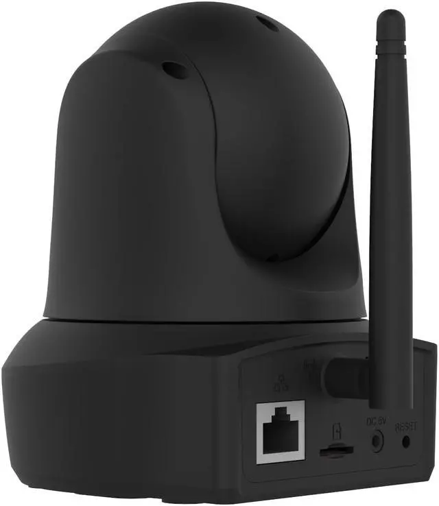 Alt view image 6 of 6 - 1080P Night Vision Motion Alarm WiFi Indoor Security pan tilt IP Camera Black VStarcam C29S ONVIF
