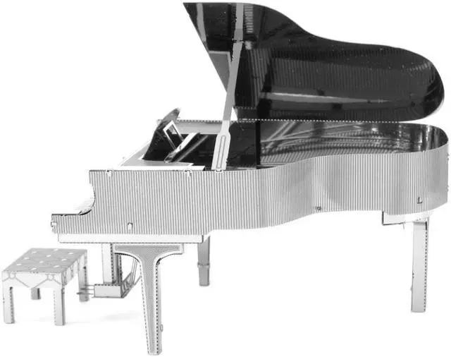 Alt view image 3 of 18 - Grand Piano Metal Earth 3D Laser Cut Model, 3D Puzzles by Fascinations