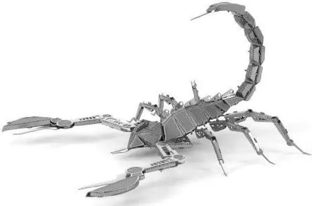 Alt view image 4 of 10 - Fascinations MetalEarth 3D Laser Cut Model - Scorpion