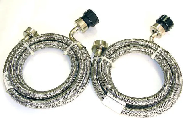 Main image of Stainless Steel Hoses (Set of 2)
